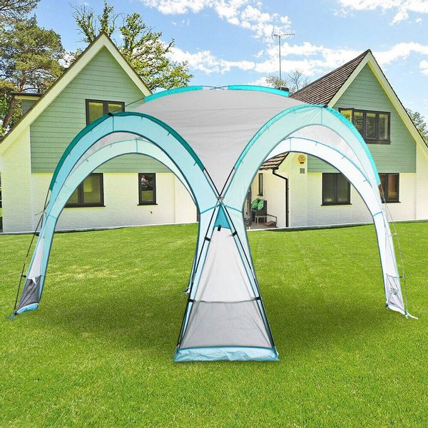 Niebieski Namiot Ogrodowy 3,5x3,5m zdjęcie 10