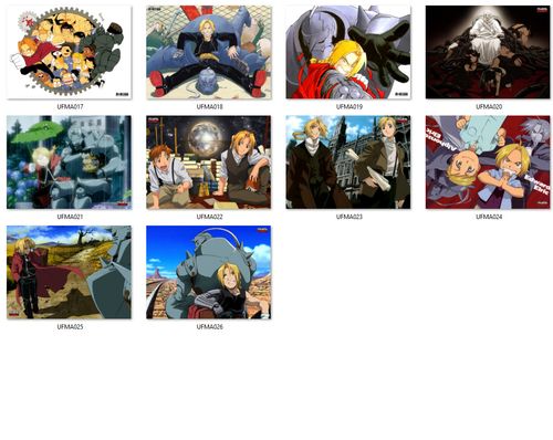 Poduszka Fullmetal Alchemist DO WYBORU na Arena.pl