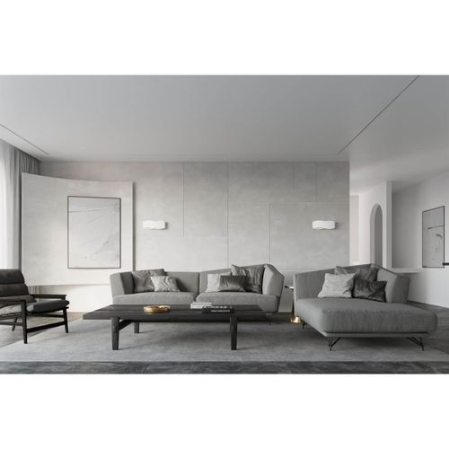 Biała lampa sypialniana SL.1018 metalowy kinkiet nowoczesny na Arena.pl