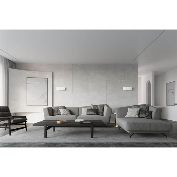 Biała lampa sypialniana SL.1018 metalowy kinkiet nowoczesny zdjęcie 5