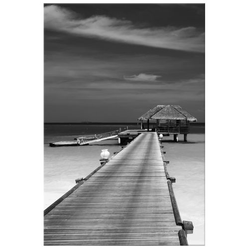 Obraz Płótno 80X120 Pomost Na Plaży na Arena.pl