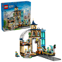 LEGO City 60469 Centralny Dworzec Kolejowy Klocki Pociąg Stacja Prezent 7+