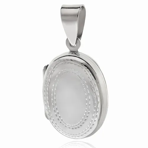 ELEGANCKI OWALNY SREBRNY OTWIERANY WISIOREK SEKRETNIK PUZDERKO WZOREK WZÓR na Arena.pl