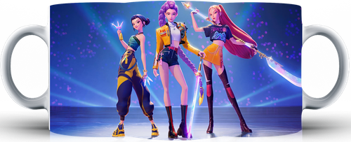 Kubek ceramiczny K-POP DEMON HUNTERS na Arena.pl