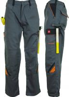 Wytrzymałe SPODNIE ROBOCZE do PASA męskie MOCNE ochronne funkcjonalne