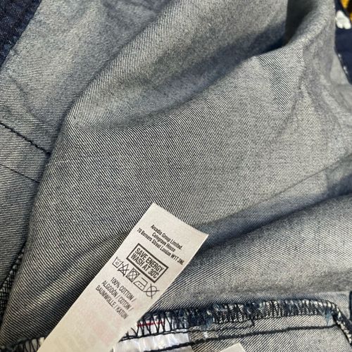 Sukienka Przed Kolano 38 Niebieski Casual Elegancka Wygodna Bawełna 100 na Arena.pl