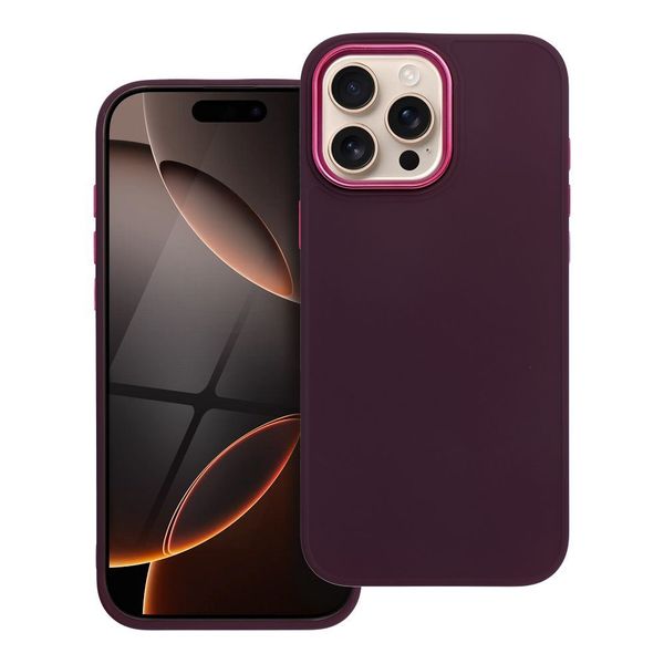 Futerał FRAME do IPHONE 16 Pro Max fioletowy zdjęcie 1