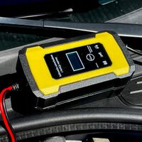 Prostownik AUTOMATYCZNY z Funkcją NAPRAWY LCD 12V 6A akumulatorowy