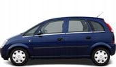 OPEL MERIVA A - Listwy CHROM OKIENNE BOCZNE DRZWI