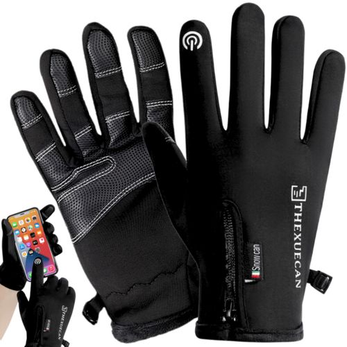 RĘKAWICZKI ROWEROWE ZIMOWE CIEPŁE ANTYPOŚLIZGOWE na Arena.pl