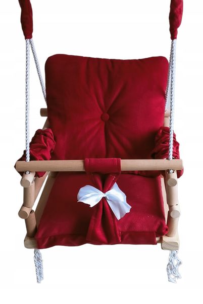 HUŚTAWKA 3w1 DLA DZIECI DOM OGRÓD POKÓJ CZERWONY zdjęcie 3