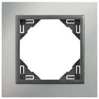 Efapel metallo ramka 1-krotna chrom grafit 90910 krs