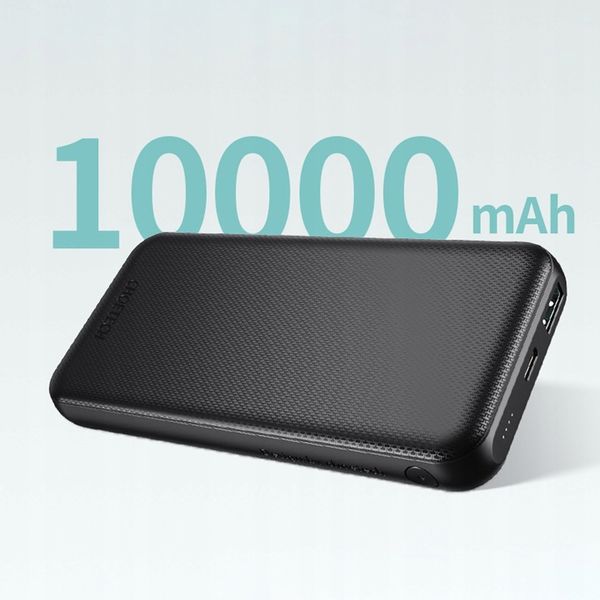 CHOETECH POWERBANK 10000mAh 18W SZYBKI DUŻY POJEMNY POWER BANK USB-C +KABEL zdjęcie 6