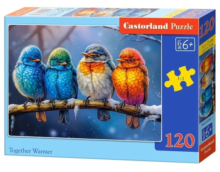 PUZZLE 120EL. TOGETHER WARMER zdjęcie 1
