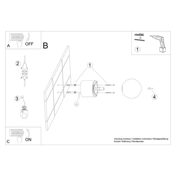 Kinkiet BOOMO zdjęcie 6
