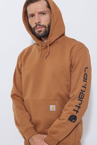 bluza carhartt midweight logo sleeve na Arena.pl