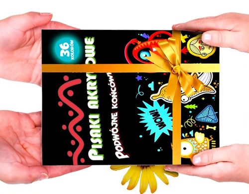 MARKERY AKRYLOWE PISAKI FLAMASTRY Z FARBĄ 36szt DWUSTRONNE WODOODPORNE na Arena.pl