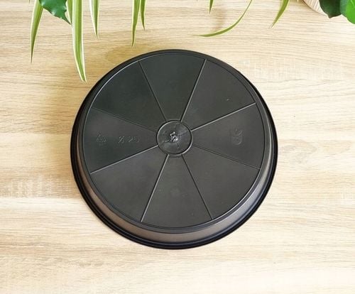 Podstawki P25 25cm czarne 10szt. - pod doniczki uprawowe, donice do na Arena.pl