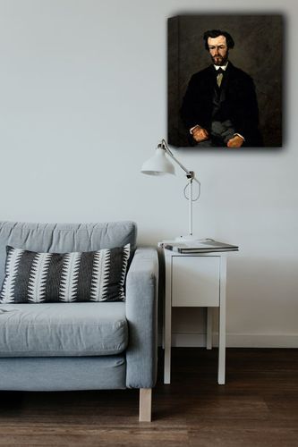 Antony Valabrègue, Paul Cézanne - obraz na płótnie 70x100 cm na Arena.pl