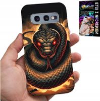 ETUI DO SAMSUNG GALAXY S10E - WĄŻ, WĘŻE KOBRA GRZECHOTNIK CASE + FOLIA