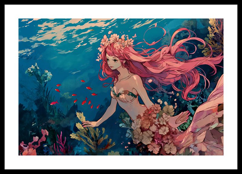 Plakat 45x30cm Nimfa Oceanu zdjęcie 3