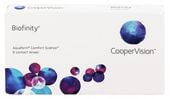 Soczewki miesięczne Biofinity, 6 szt. -2.00
