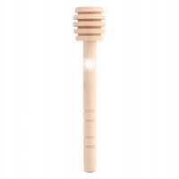 50X CZERPAK DREWNIANY DO MIODU ŁYŻKA 10CM MIODOWN