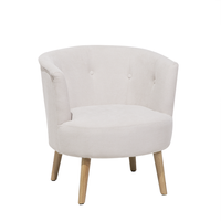 Fotel złamana biel ODENZEN