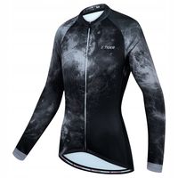 Bluza Rowerowa Damska Zimowa Ocieplana Dobra Aerodynamika X-TIGER Pro L