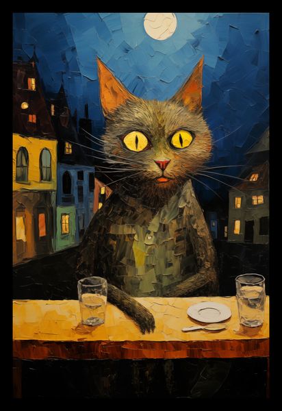 Plakat 20x30cm Nocny Obserwator zdjęcie 2