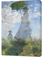 Obraz 70x100cm Madame Monet and Her Son, Monet Vintage