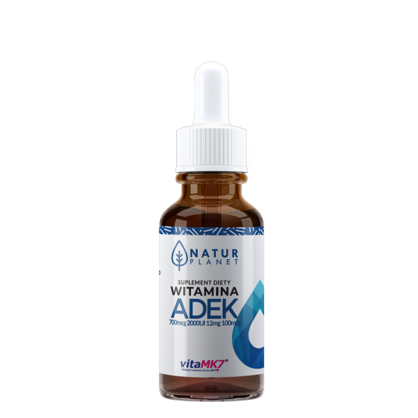 Witamina ADEK krople 30ml - Natur Planet zdjęcie 1