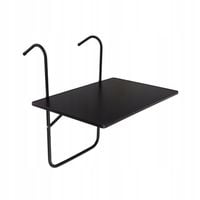 STOLIK BALKONOWY SKŁADANY WISZĄCY NA BALKON TARAS BALUSTRADĘ REGULOWANY SSB