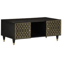 Stolik kawowy, 100x54x40 cm, lite drewno mango