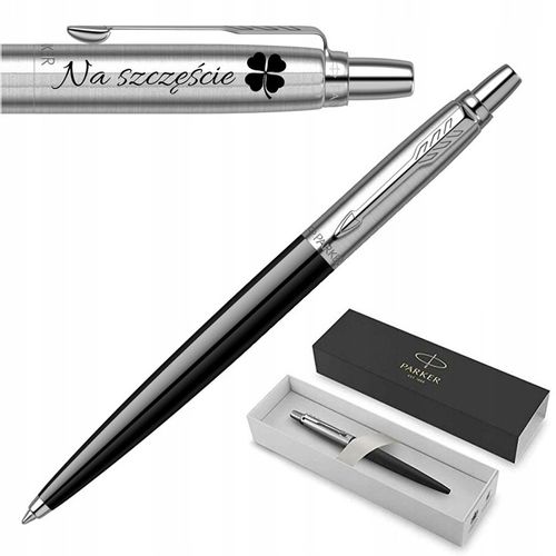 Długopis Parker Jotter ORYGINALNY CZARNY GRAWER GRATIS NA PREZENT DO SZKOŁY na Arena.pl