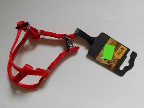 DINGO Szelki FRED „BASIC” rozm 50, szer.1,6cm, czerwone na Arena.pl