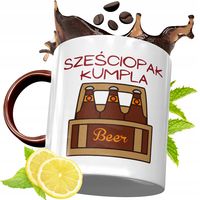 Kubek Bordowy Dla Przyjaciela Na Urodziny Prezent Z Nadrukiem Ze Zdjęciem