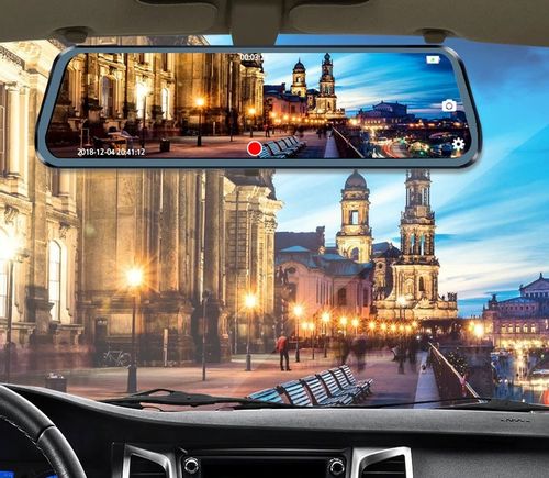 REJESTRATOR LUSTERKO FULL HD 10 KAMERA TYŁ RAM na Arena.pl