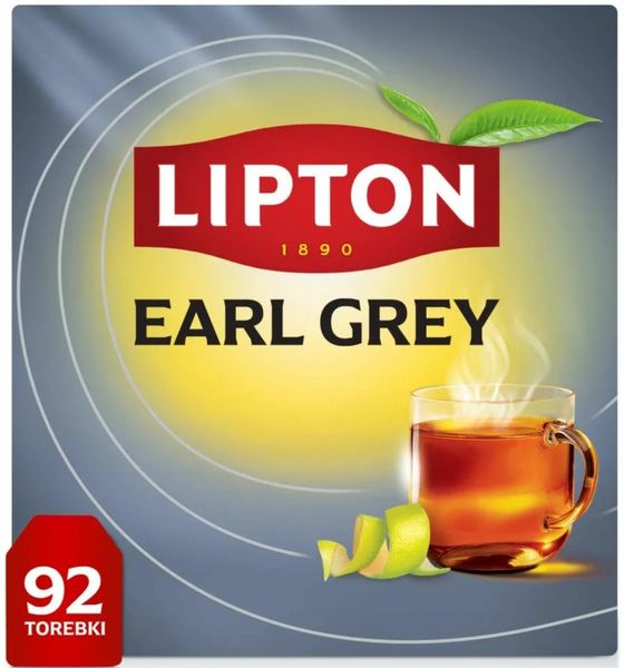 LIPTON EKSPRESOWA 92 SZT EARL GREY zdjęcie 1