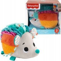 FISHER PRICE SENSORYCZNA MASKOTKA KOLOROWY JEŻ MONTESSORI DLA MALUSZKA DŹW