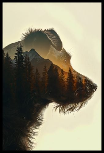 Plakat 40x60cm Psi Duch Lasu na Arena.pl