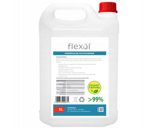 GLICERYNA ROŚLINNA czysta 5L FLEXOL na Arena.pl