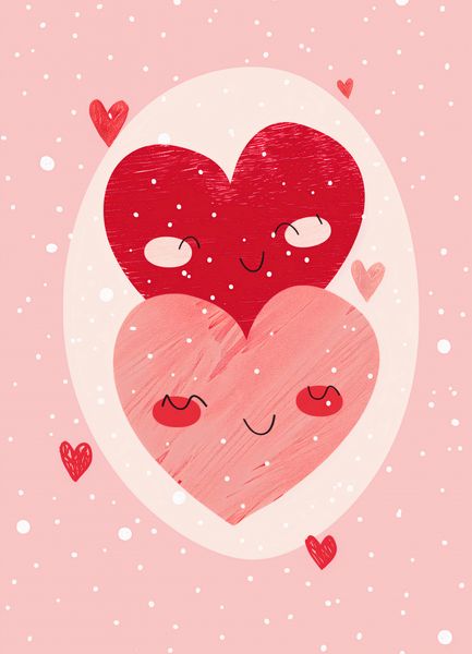 Plakat 13x18cm Ciepło Serca zdjęcie 1