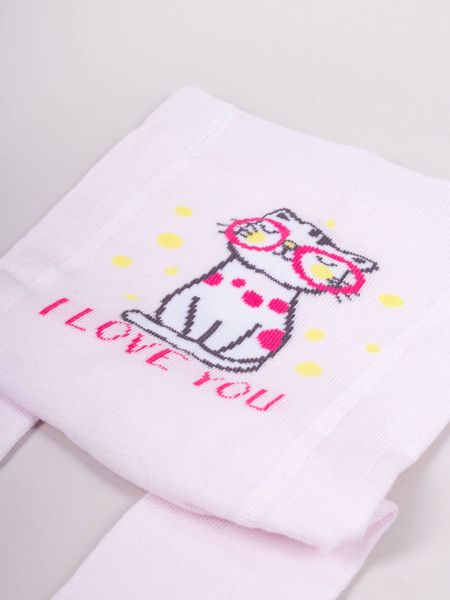 Rajstopy dziewczęce bawełniane we wzory 3PAK  92-98 YOCLUB zdjęcie 10