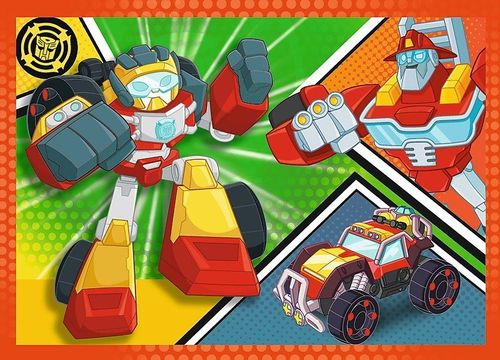 Puzzle 4w1 Akademia Transformersów na Arena.pl