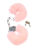 Kajdanki Fetish B - Series- Furry Cuffs Light Pink