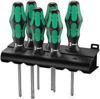 zestaw wkrętaków kraftform lasertip + wieszak, 6 części - w05105622001