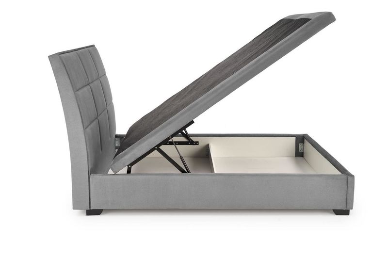 Łóżko kontynentalne 160 - popiel zdjęcie 4