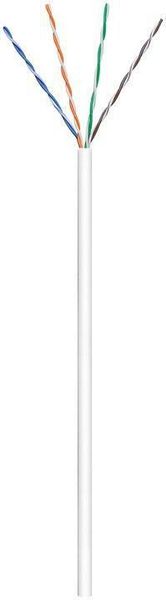 MicroConnect U/UTP CAT6 100m White LSZH zdjęcie 1