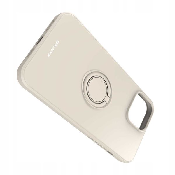 Spacecase Silicone Ring Iphone 13 Pro Max Bone zdjęcie 6